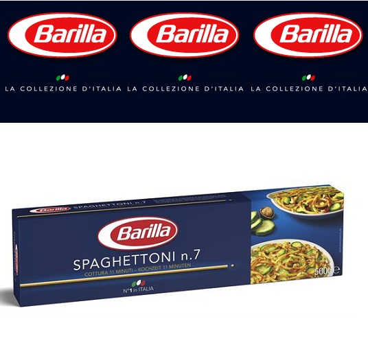 Mỳ Ý Barilla - Spaghettoni mỳ sợi số 7 Hộp 500gr